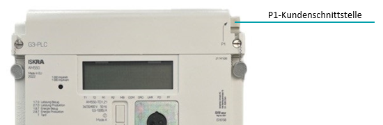 Smart Meter AM550 mit P1-Kundenschnittstelle
